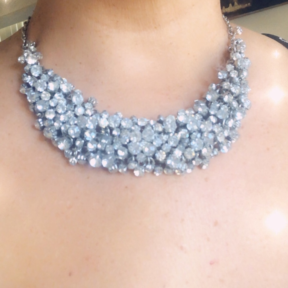 Bebe Diamond Statement Necklace - image 1